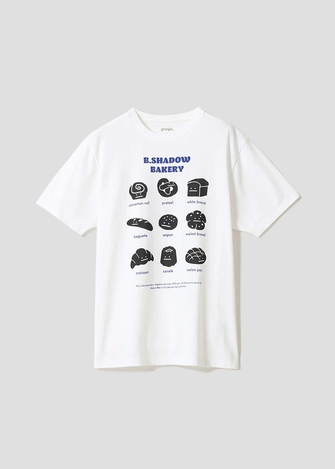 日本預訂 graniph GH Beautiful Shadow Bakery | T-shirt