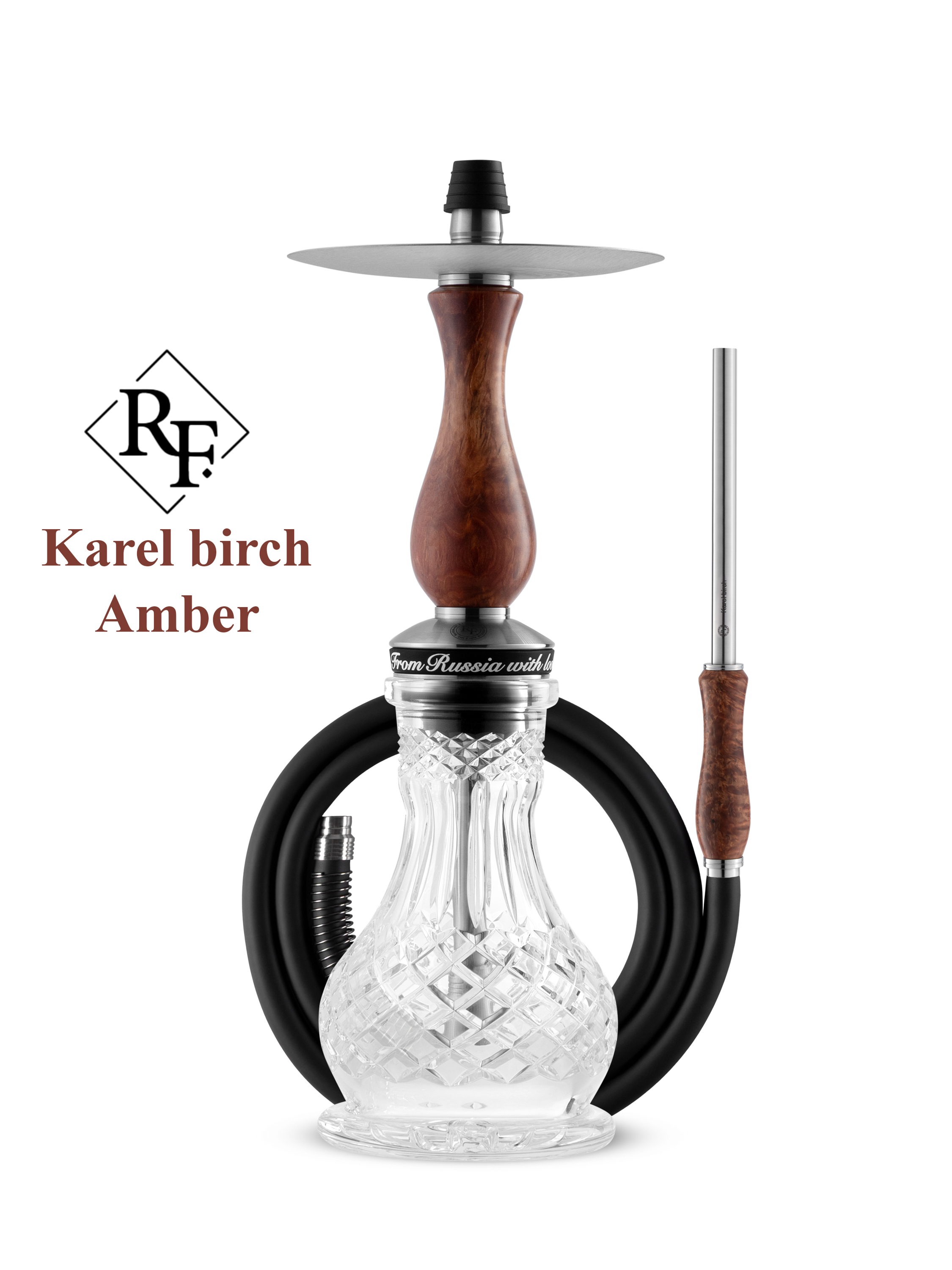 RF hookah - mini-karel-birch - amber