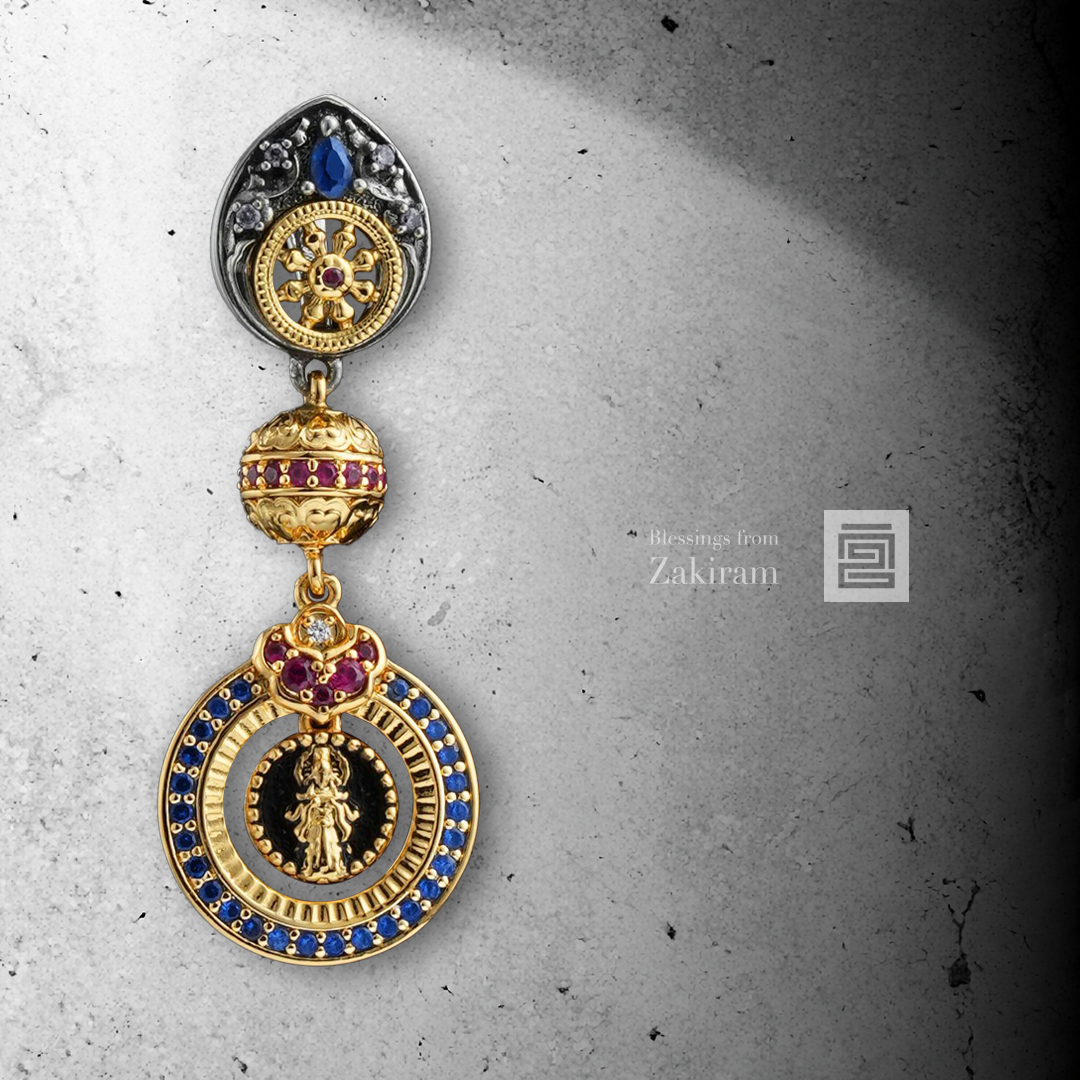 扎基拉姆 轉經輪 法輪 吊墜