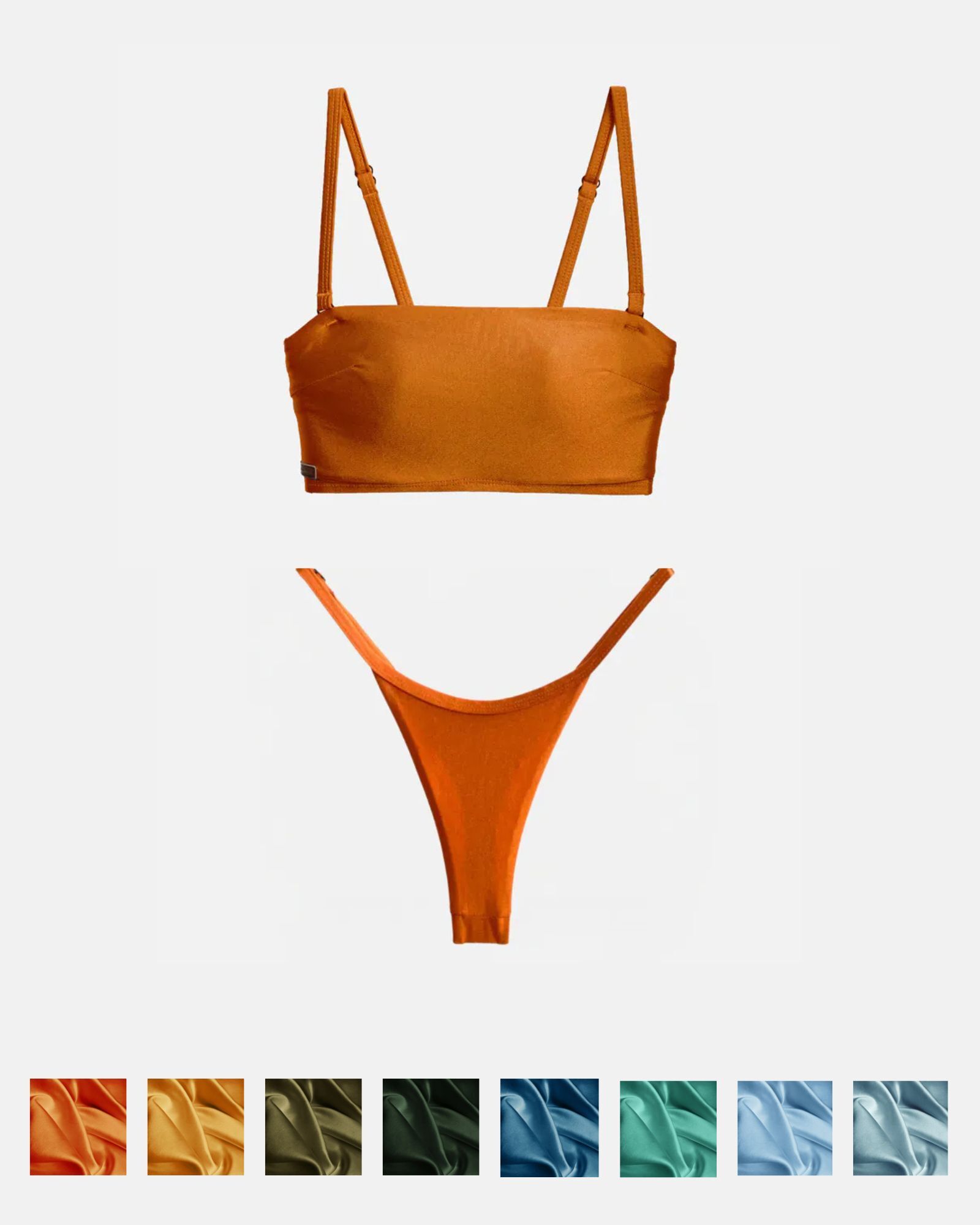 【絲光8色】PAW+SUNNY 平口美胸背勾x日曬丁套組