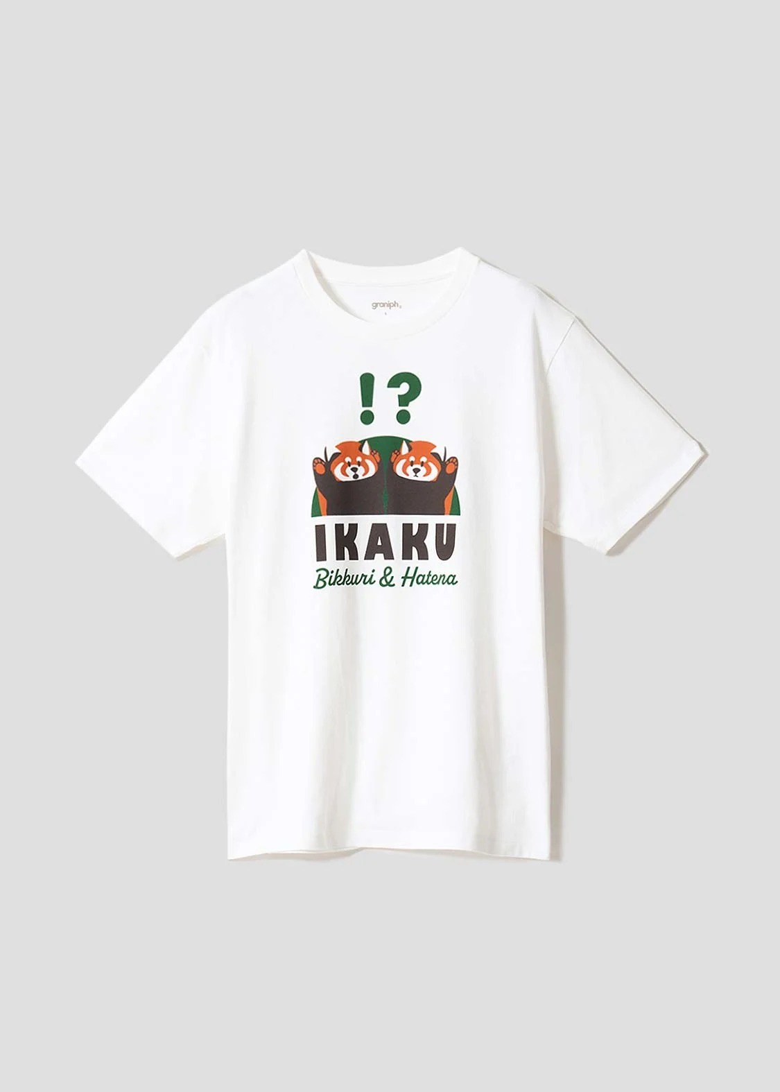 日本預訂 graniph GH Squid Surprise Question Mark | T-shirt
