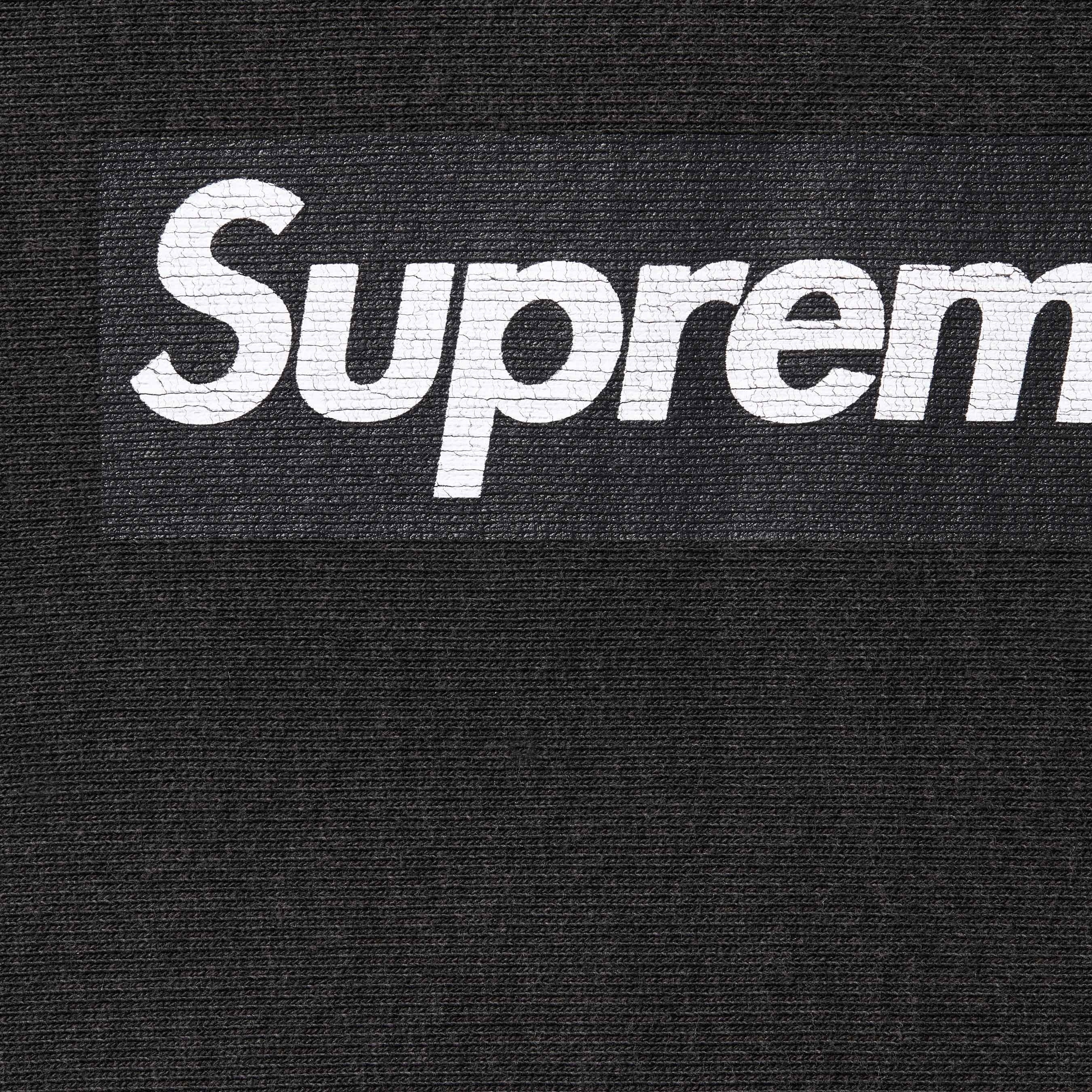【車庫服飾】Supreme Washed Box Logo Crewneck