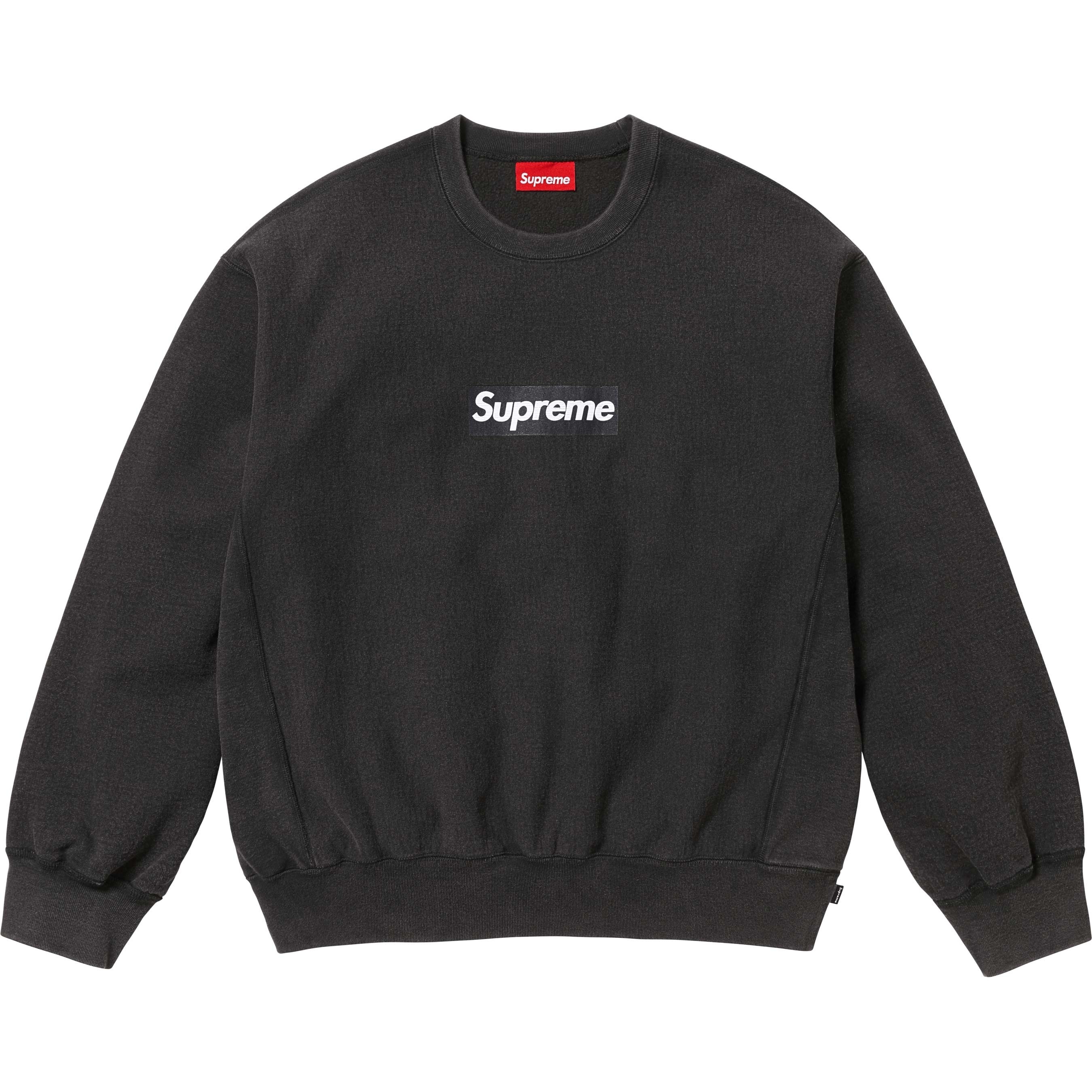 【車庫服飾】Supreme Washed Box Logo Crewneck