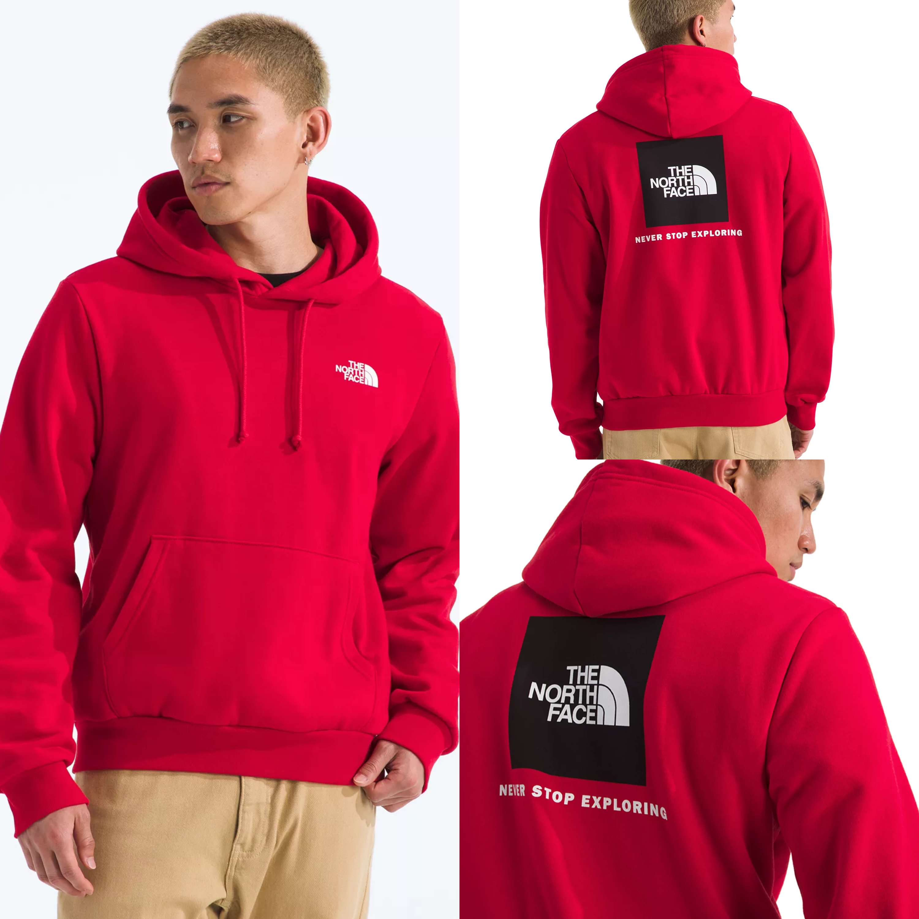 【預購】The North Face H022313 經典標語重磅連帽衫