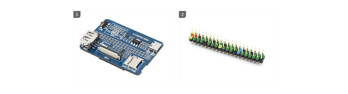 樹莓派 CM4 Nano 超迷你擴充板,A型,出貨清單