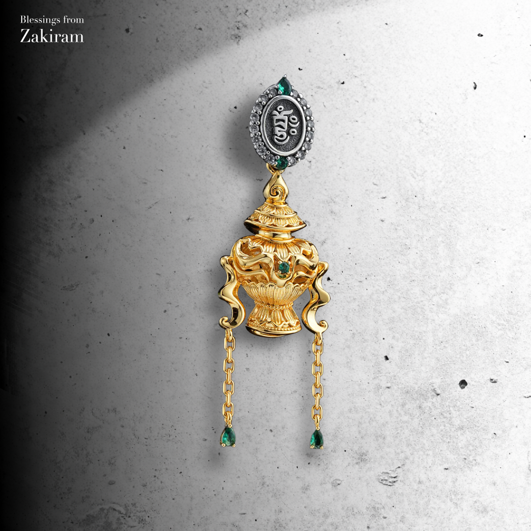 扎基拉姆 寶瓶 聚財招財守財 吊墜