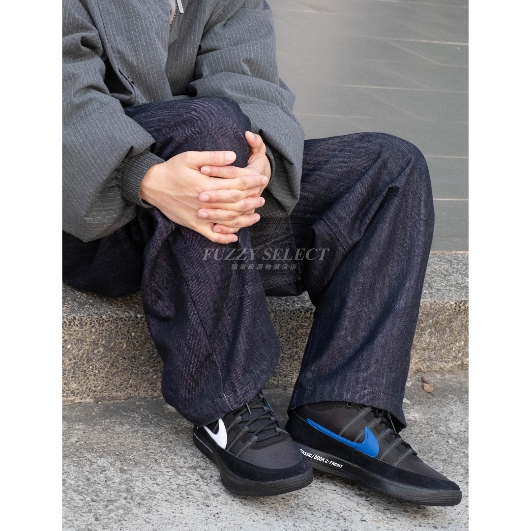 【逢甲FUZZY】Fragment x Nike Book 2 "Black" 藤原浩 閃電 黑白藍 聯名 IO9985-900