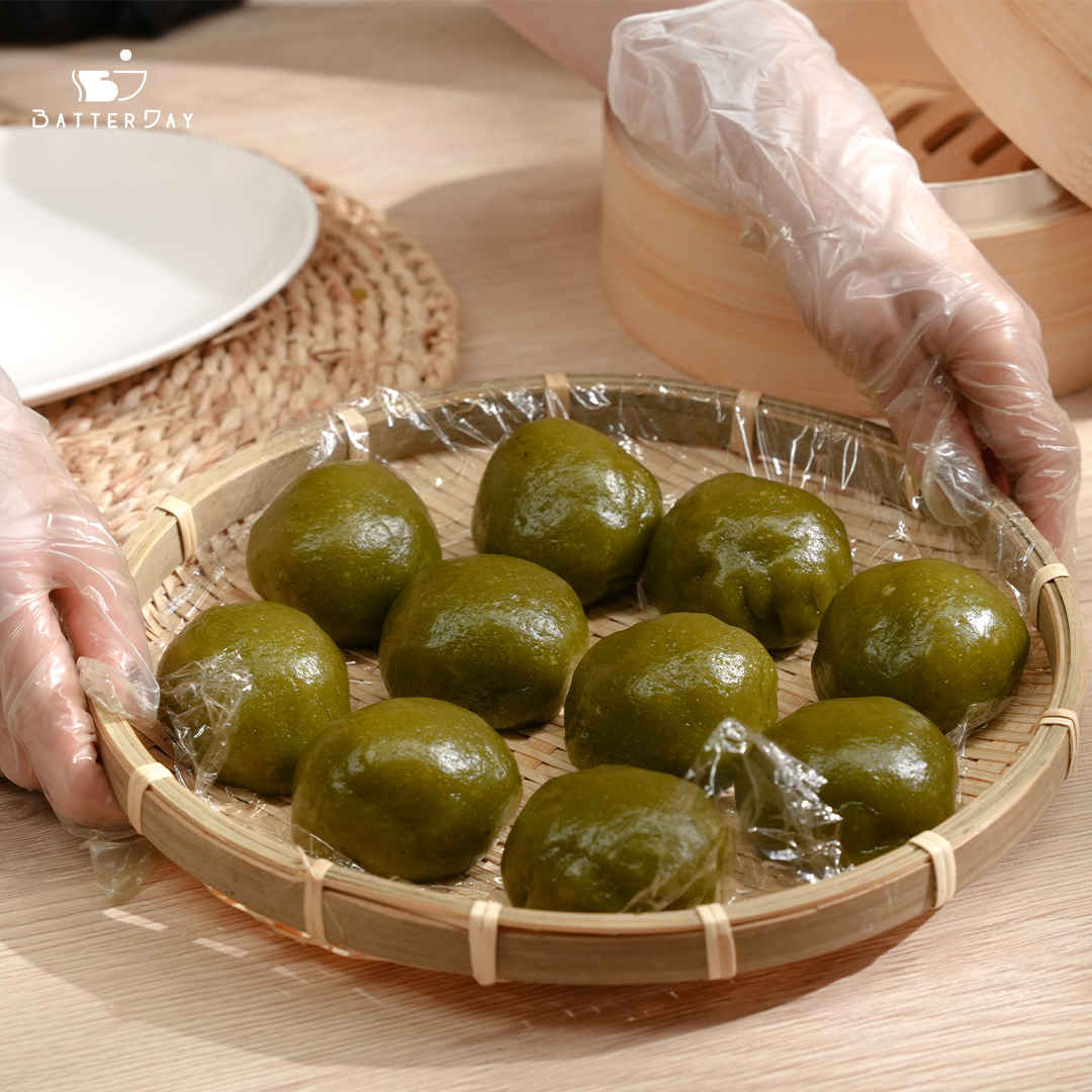 “焙日草仔粿實作5”