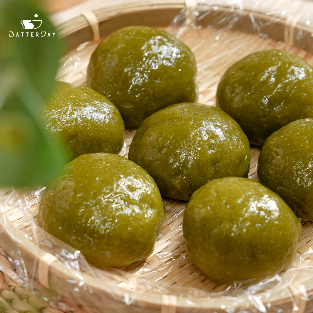 “焙日草仔粿實作1”