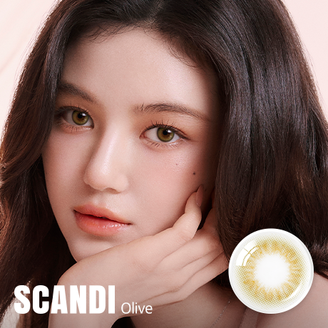 [23/02 - 06/03] OLENS Scandi OLIVE 1Month Soft Contact Lens [2P x 2PACKS]