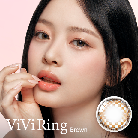 [23/02 - 06/03] OLENS ViVi Ring BROWN 1Month Soft Contact Lens [2P x 2PACKS]