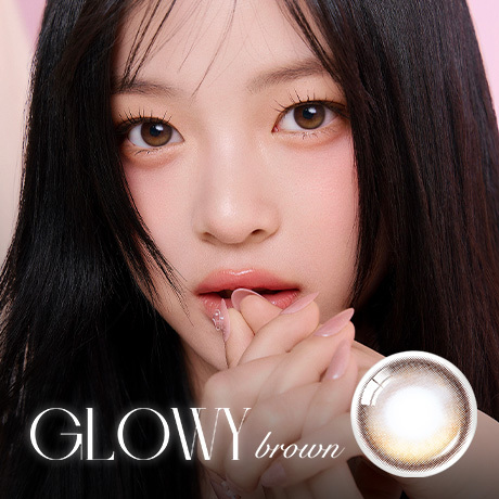 [23/02 - 06/03] OLENS Glowy BROWN 1Month Soft Contact Lens [2P x 2PACKS]