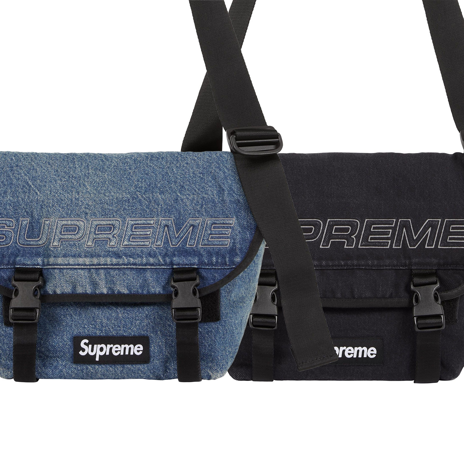【車庫服飾】Supreme Denim Messenger Bag