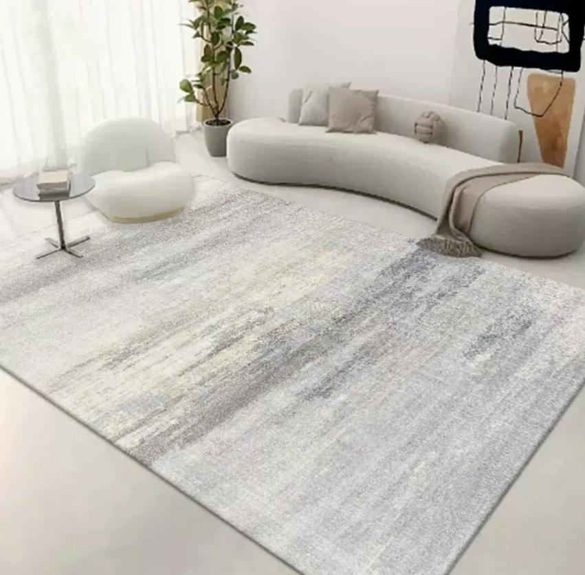 北歐風幾何造型水晶絨地毯(多款可選)