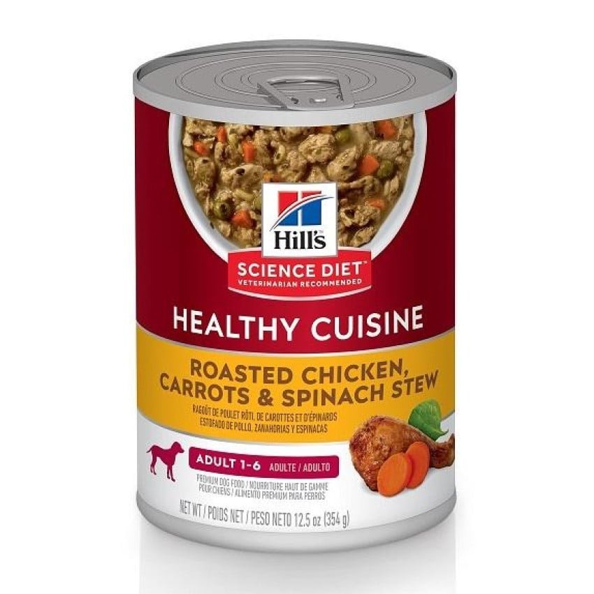 Hill's 狗罐頭．成犬 雞肉+蔬菜12.5oz