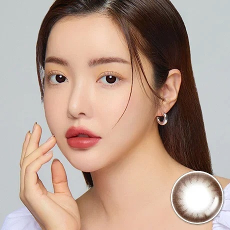 [23/02 - 06/03] LENSME AKMA RealSome DARK CHOCO One Day Soft Contact Lens [30P]