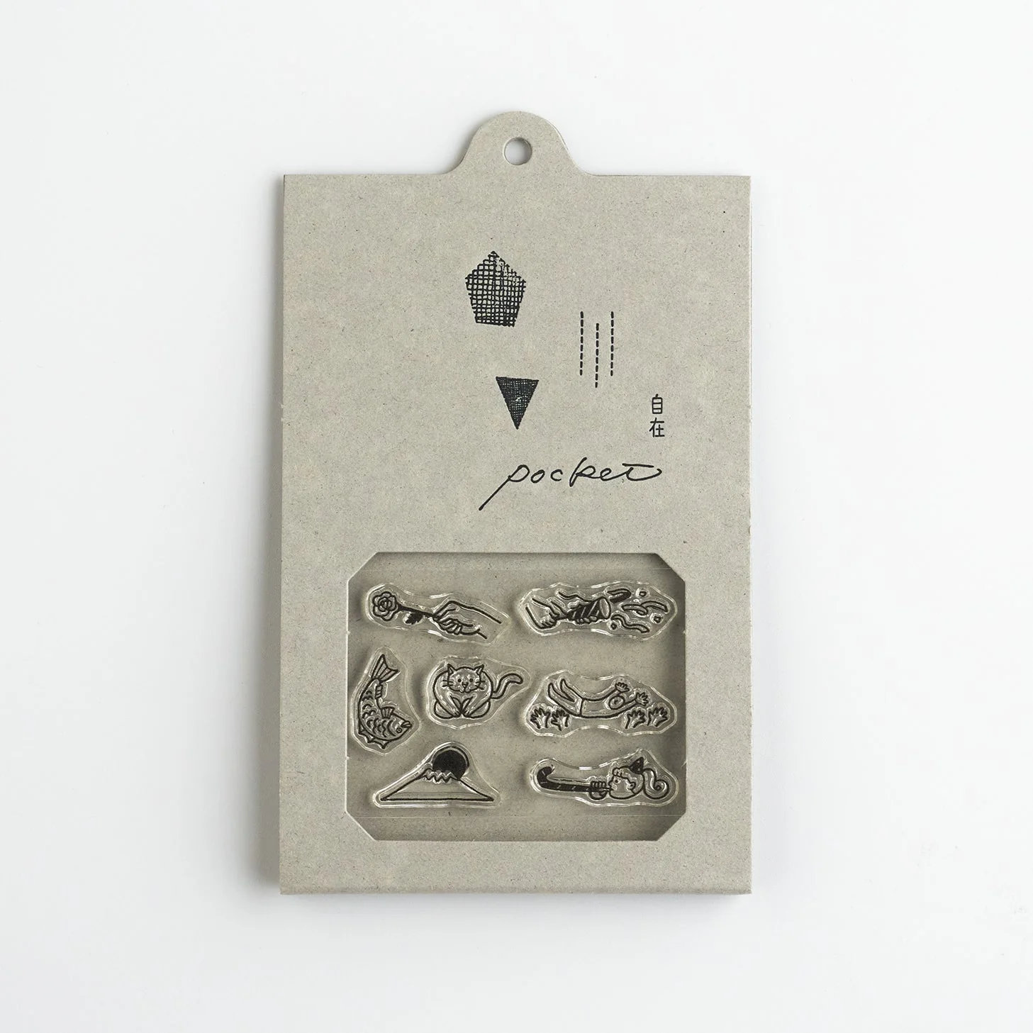 水縞 自在水晶印章 Pocket｜慶祝｜水縞 JAPAN