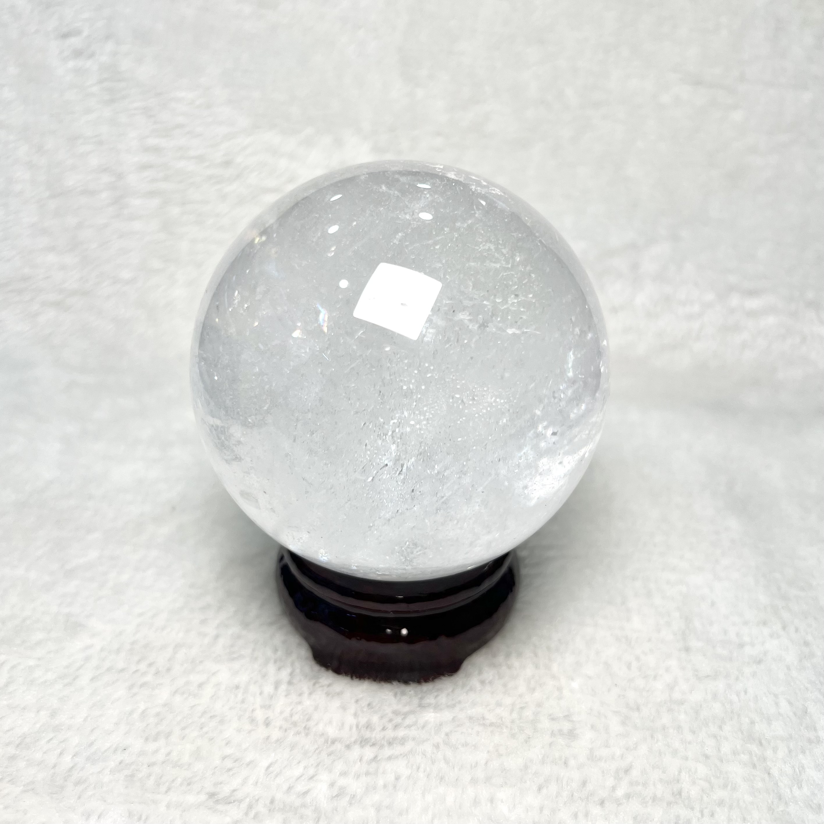 白水晶球 8.1cm #A729