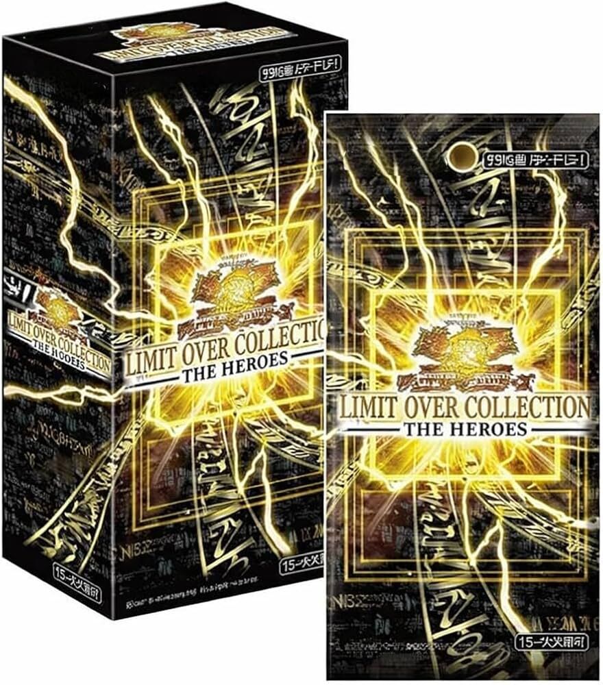 遊戲王 LIMIT OVER COLLECTION -THE HEROES  補充包（原盒）