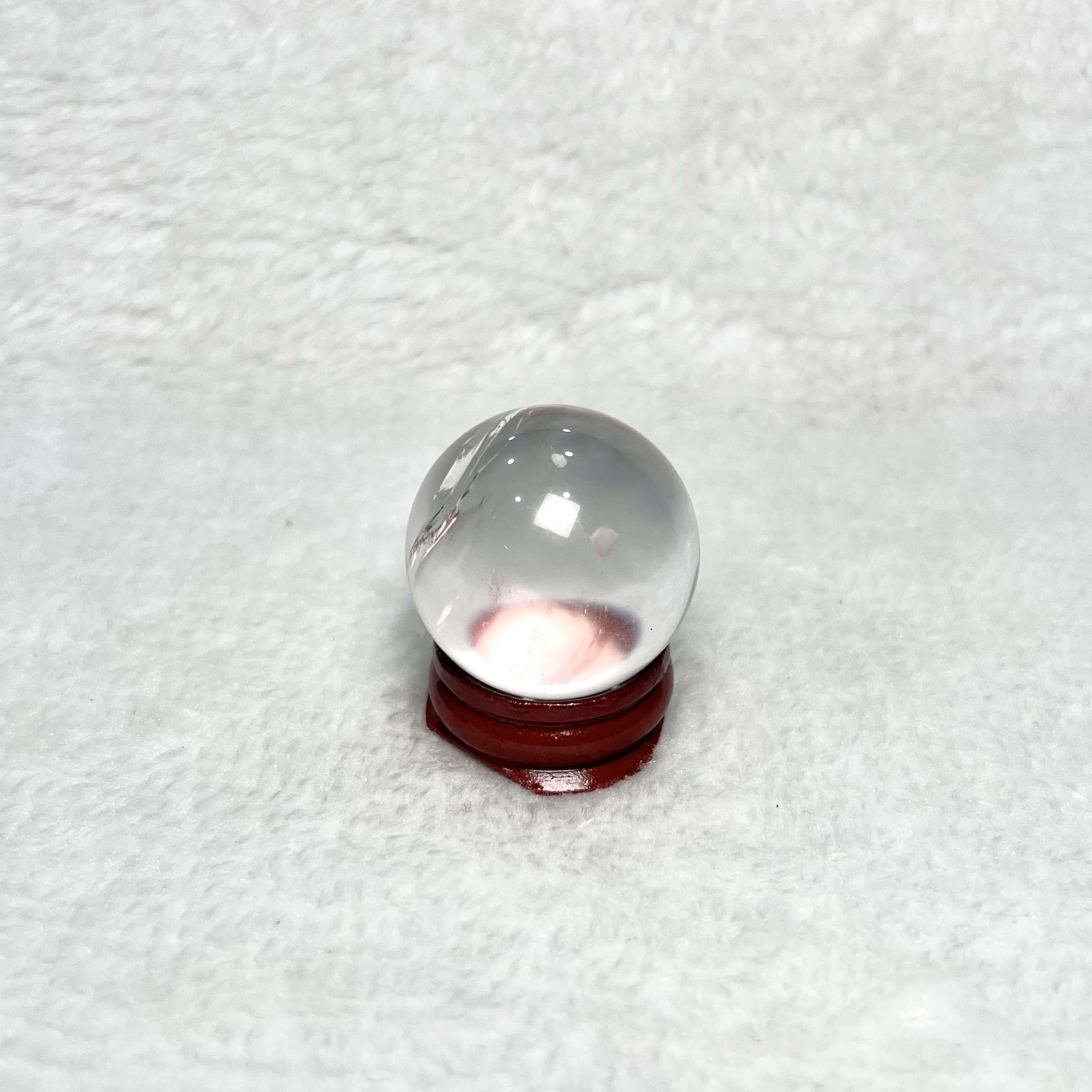 白水晶球 3.3cm #A726