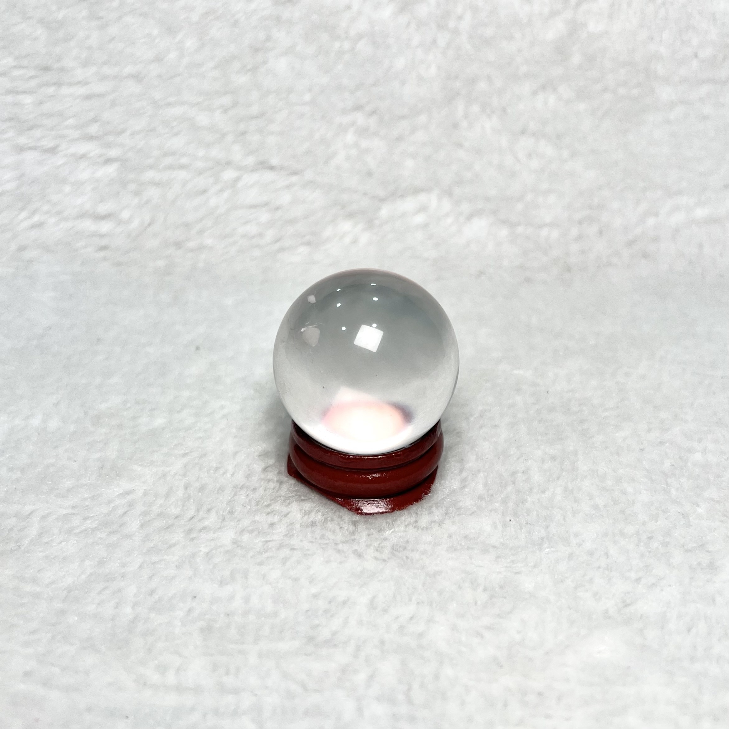 白水晶球 3.3cm #A726