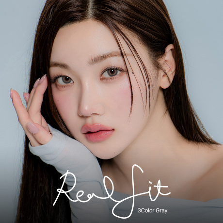 [23/02 - 06/03] LENSME AKMA RealFit GRAY One Day Soft Contact Lens [30P]