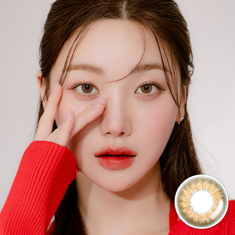 [23/02 - 06/03] LENSME AKMA RealFit BROWN One Day Soft Contact Lens [30P]