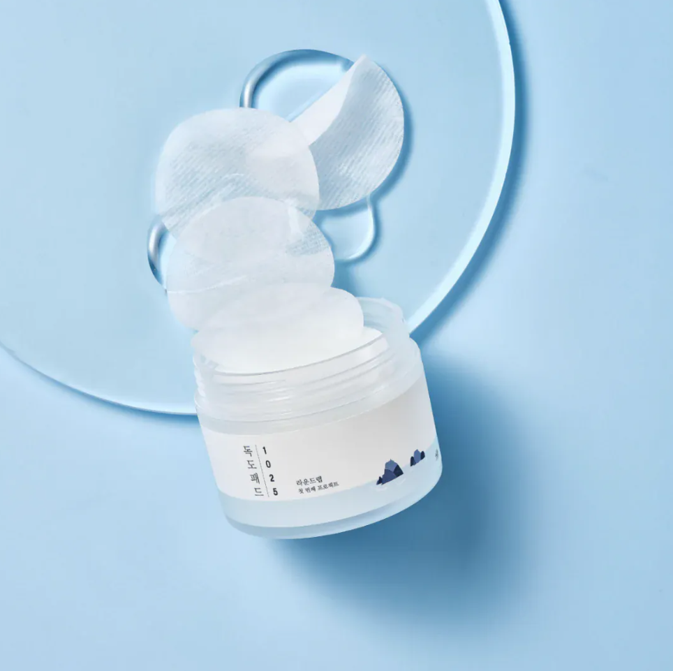 【預購】ROUND LAB K0223104 1025 獨島去角質清潔爽膚棉片 70片裝 (買一送一)