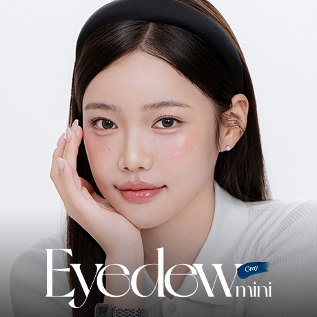 [23/02 - 06/03] LENSME AKMA Eyedew Mini GRAY One Day Soft Contact Lens [30P]