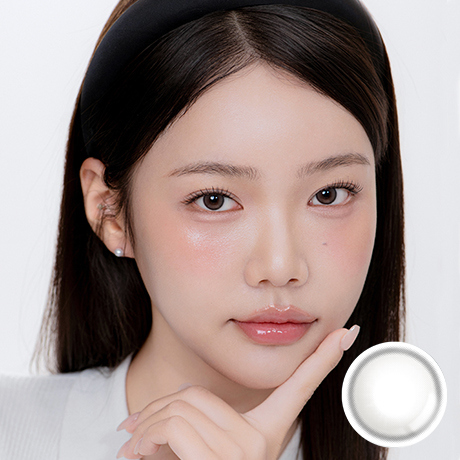 [23/02 - 06/03] LENSME AKMA Eyedew Mini GRAY One Day Soft Contact Lens [30P]