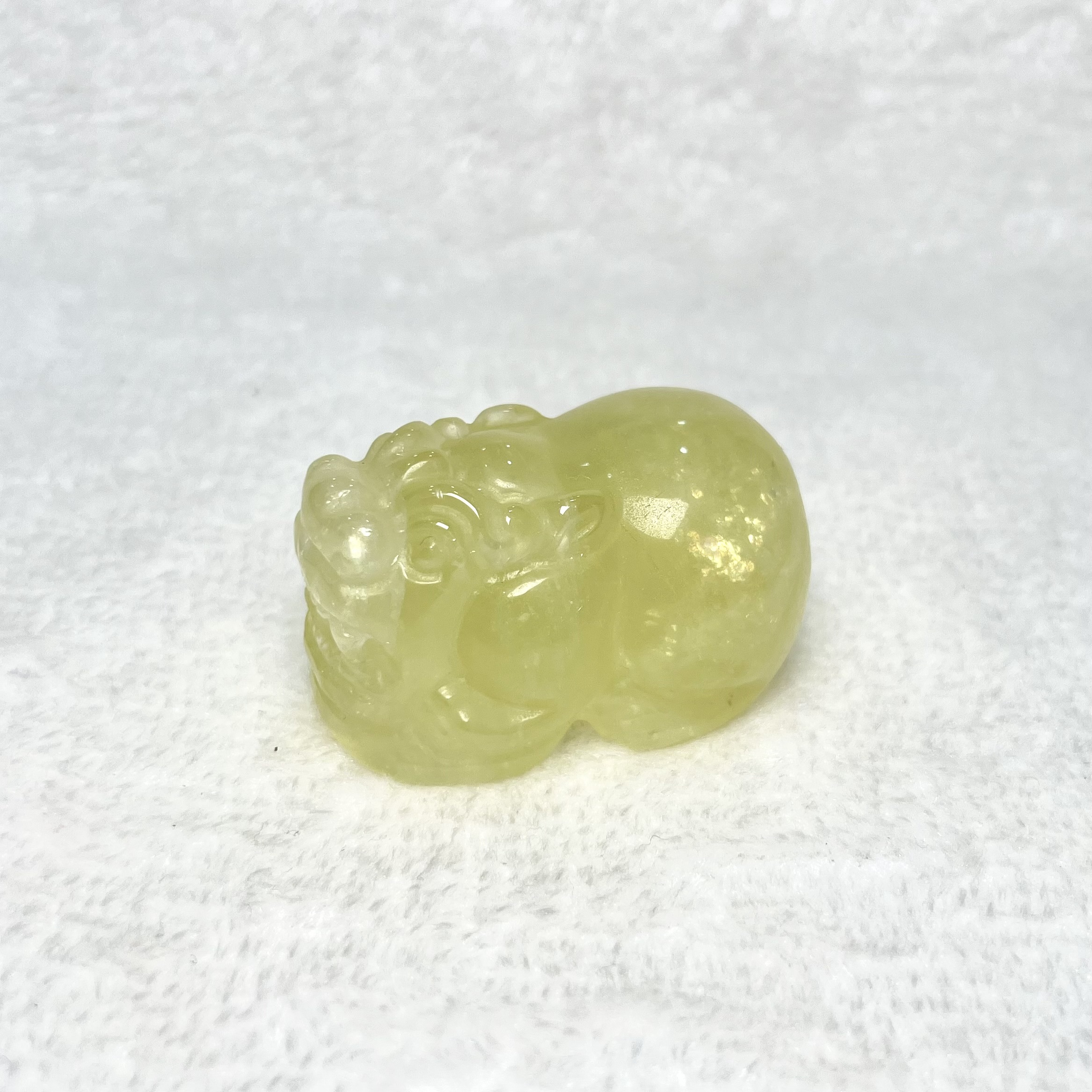 黃水晶貔貅 #A718