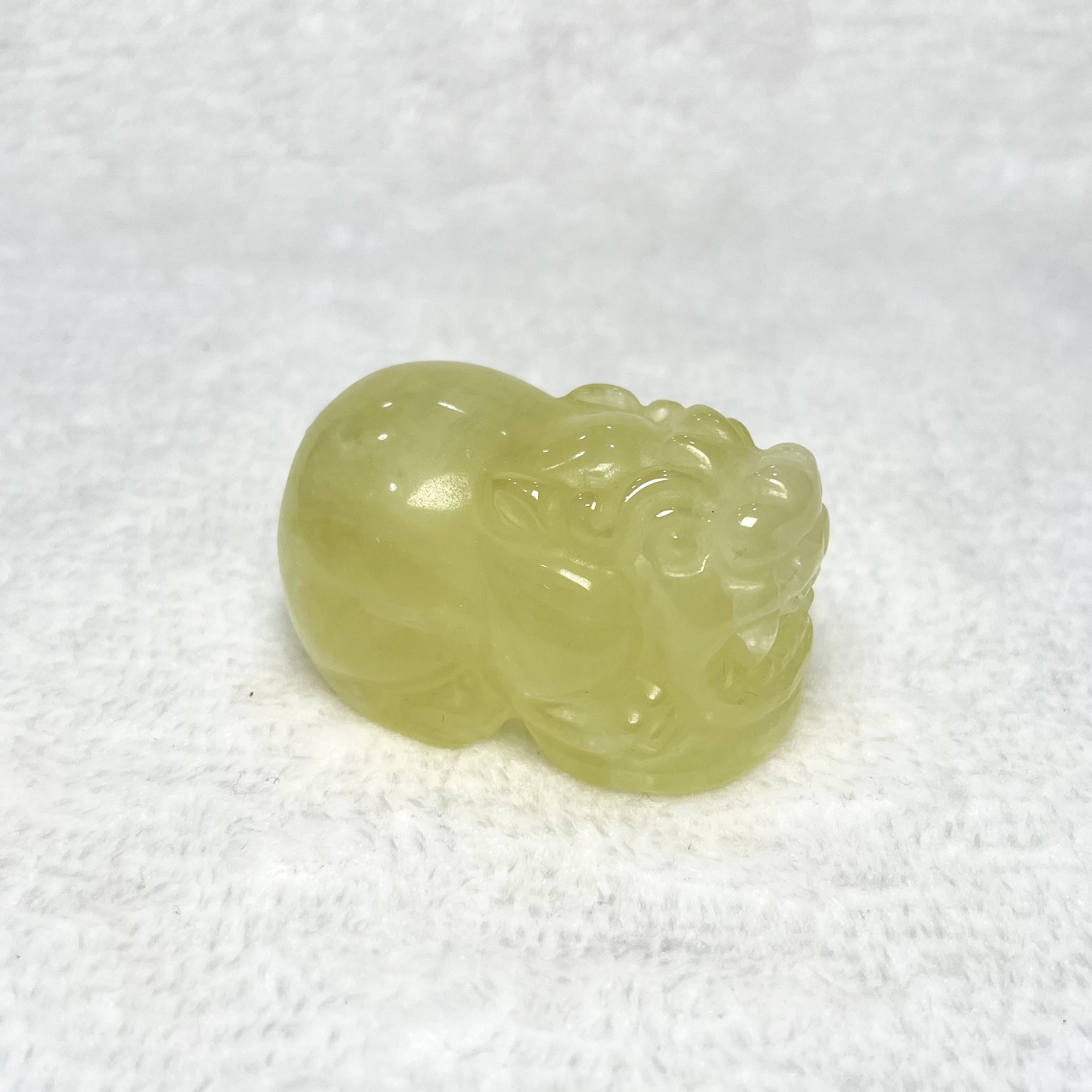 黃水晶貔貅 #A718