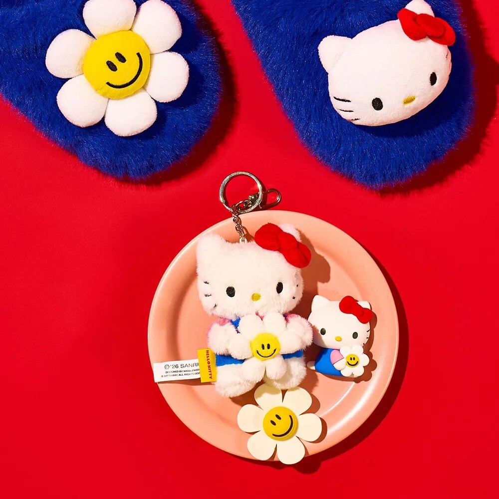 wiggle wiggle X hello kitty - toy keyring
