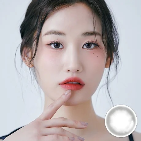 [23/02 - 06/03] LENSME AKMA Lovable GRAY One Day Soft Contact Lens [30P]