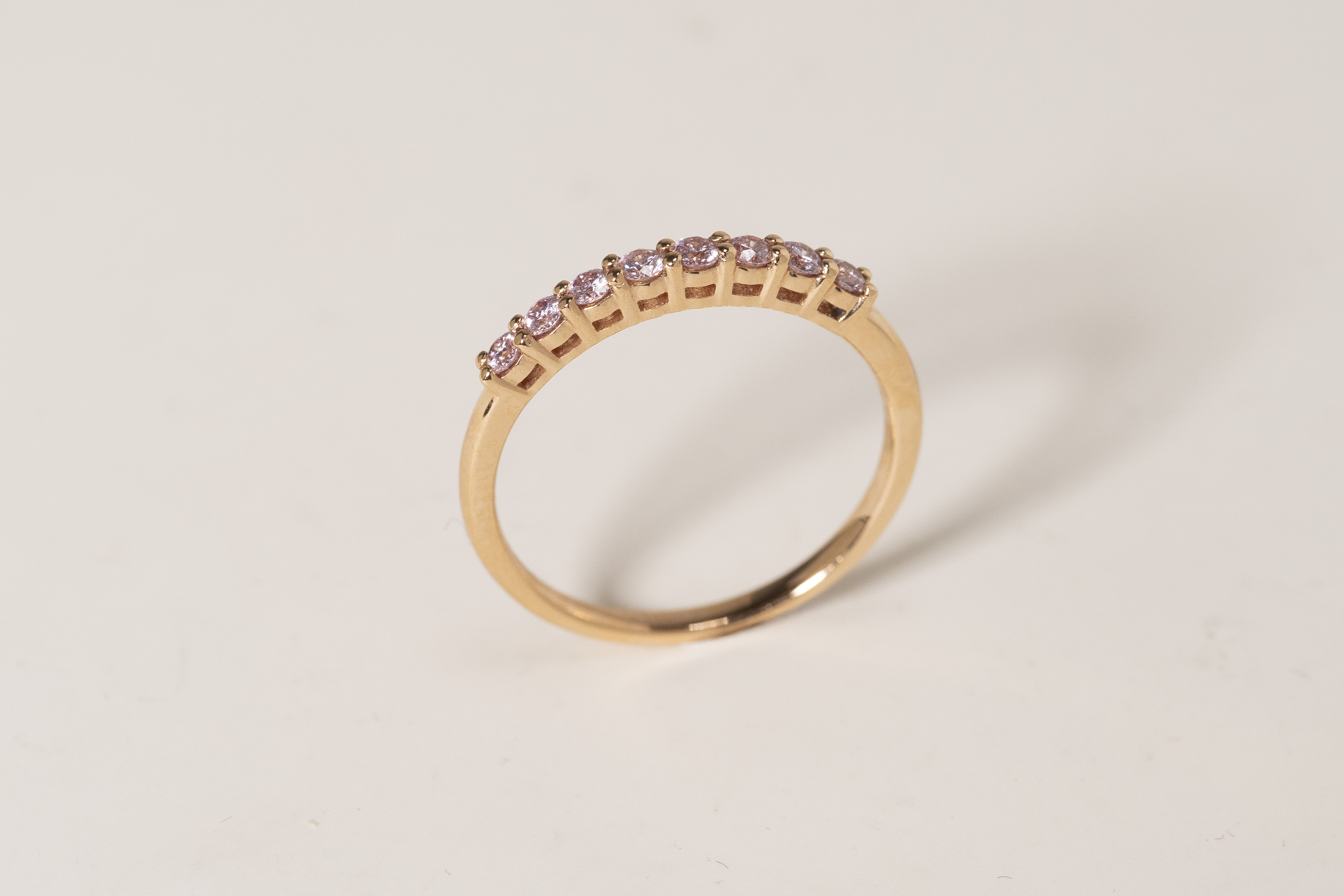 18K Argyle Mine Pink Diamond Ring