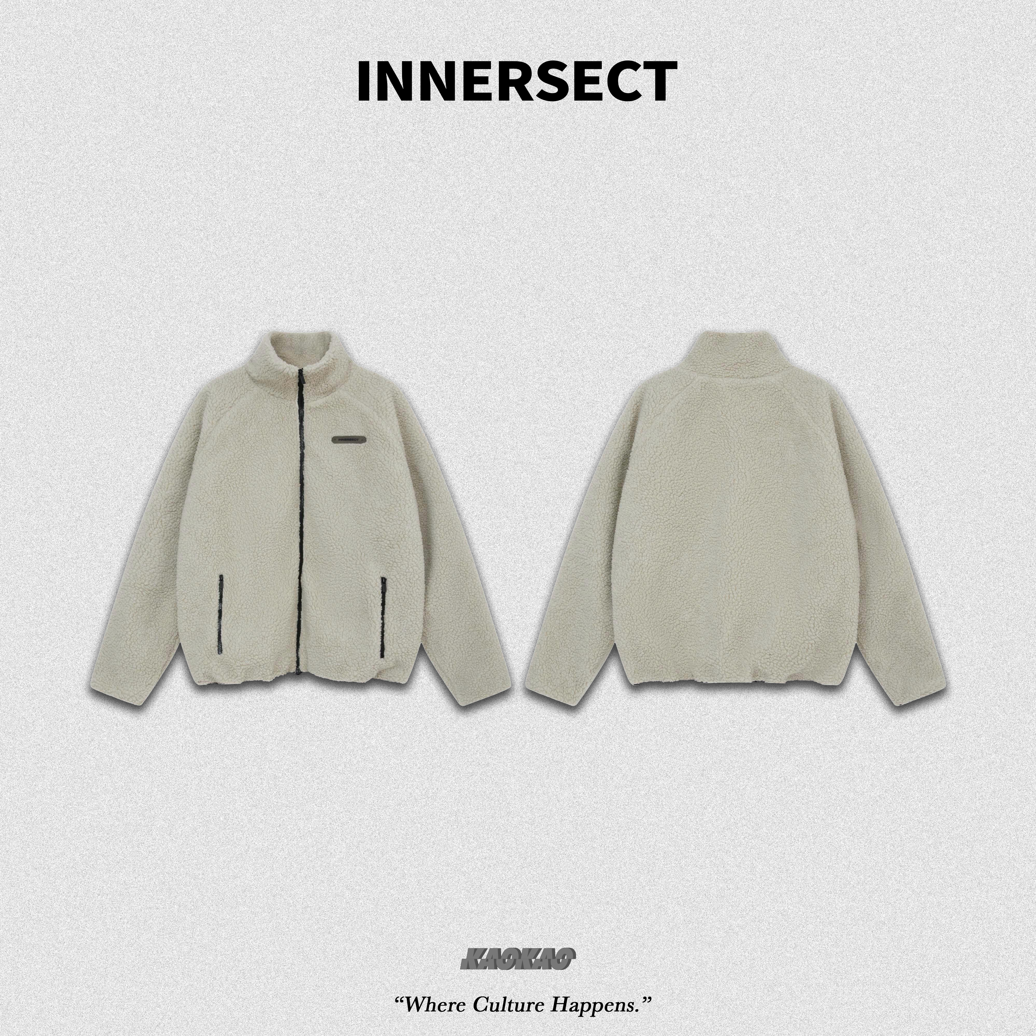 預購4/25抵台 INNERSECT 三生萬物 FOG ESSENTIAL 24FW 抓絨 羊羔絨 果凍標 立領 保暖外套【INN24FWTJK145】