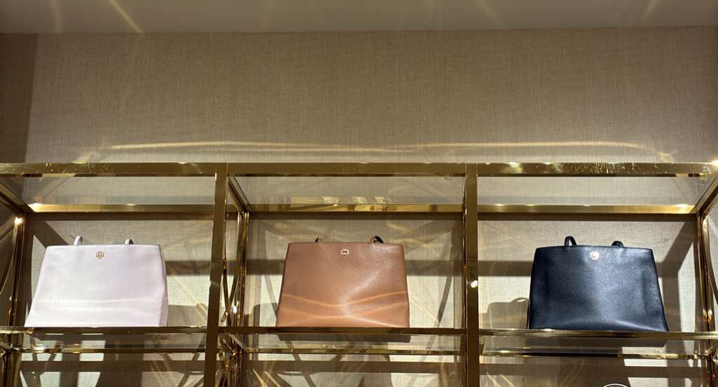 VS001 Tory Burch 細LOGO方型TOTE BAG 38x26CM