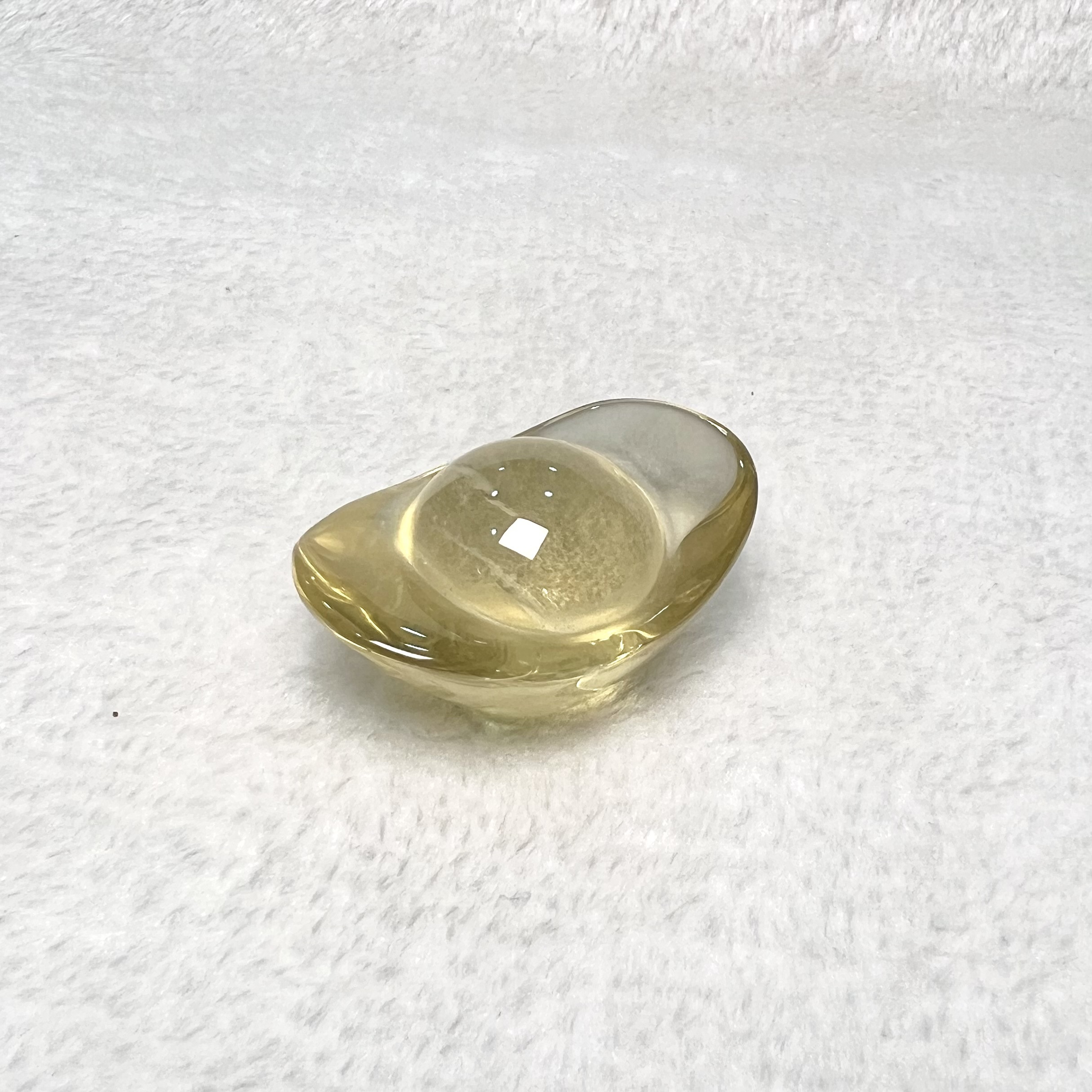 黃水晶元寶 #A722