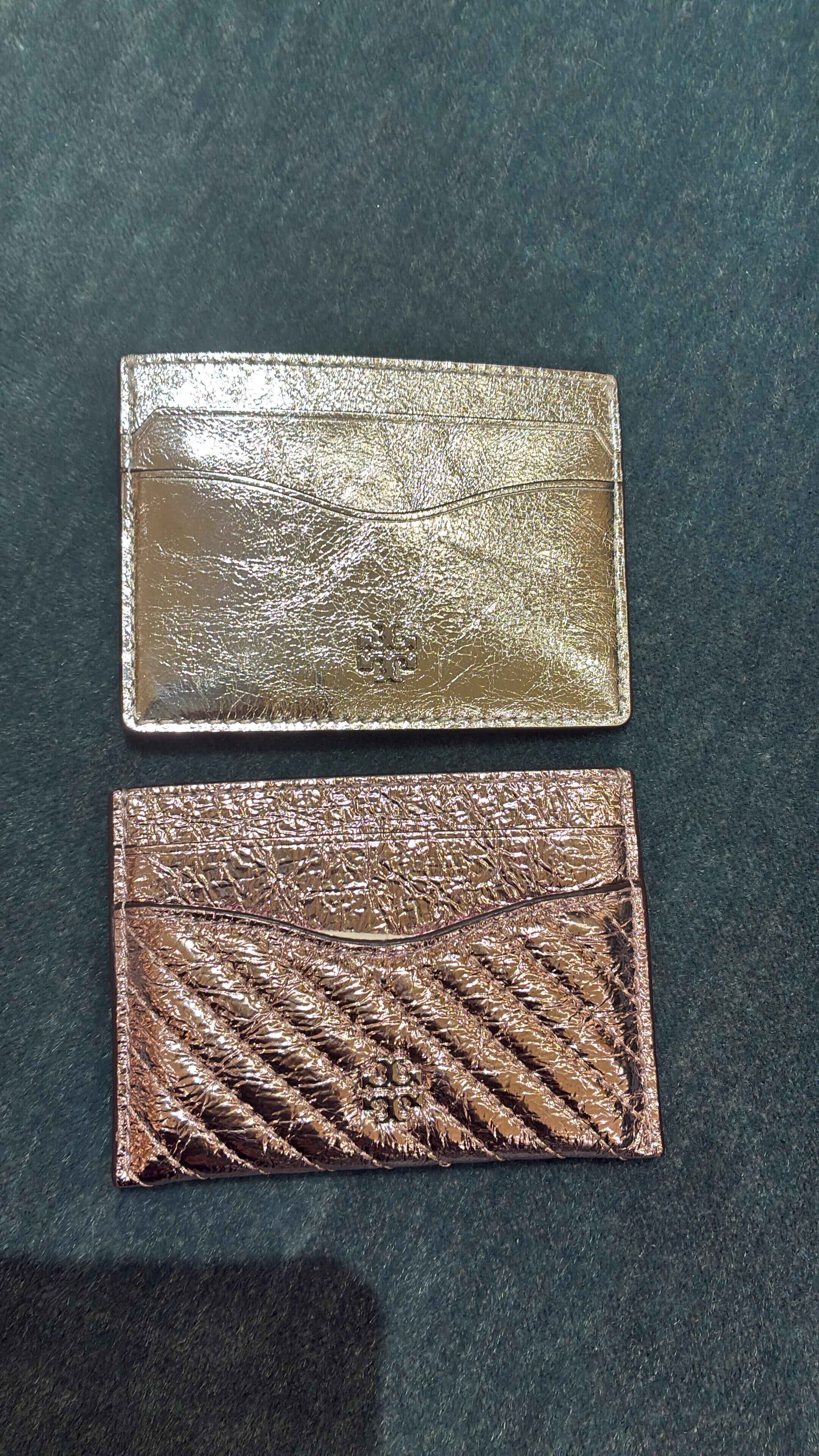 VS015 Tory Burch 細十字LOGO卡套