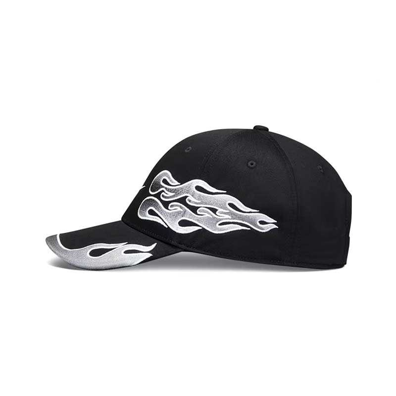 Nike Club OG Flame Cap 硬頂帽 老帽 帽子 火焰 刺繡 黑色 IH9258-010 [台灣現貨]