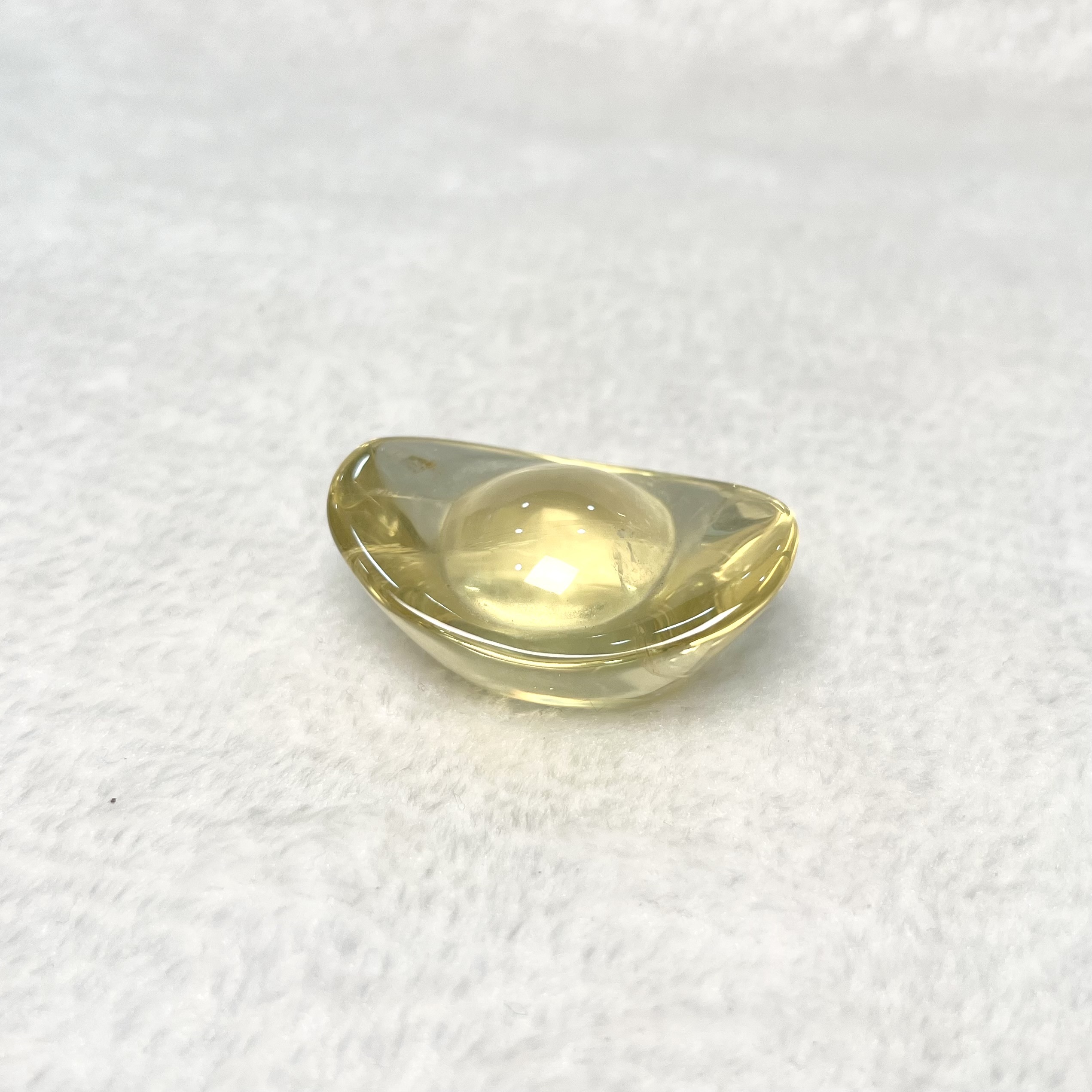 黃水晶元寶 #A721