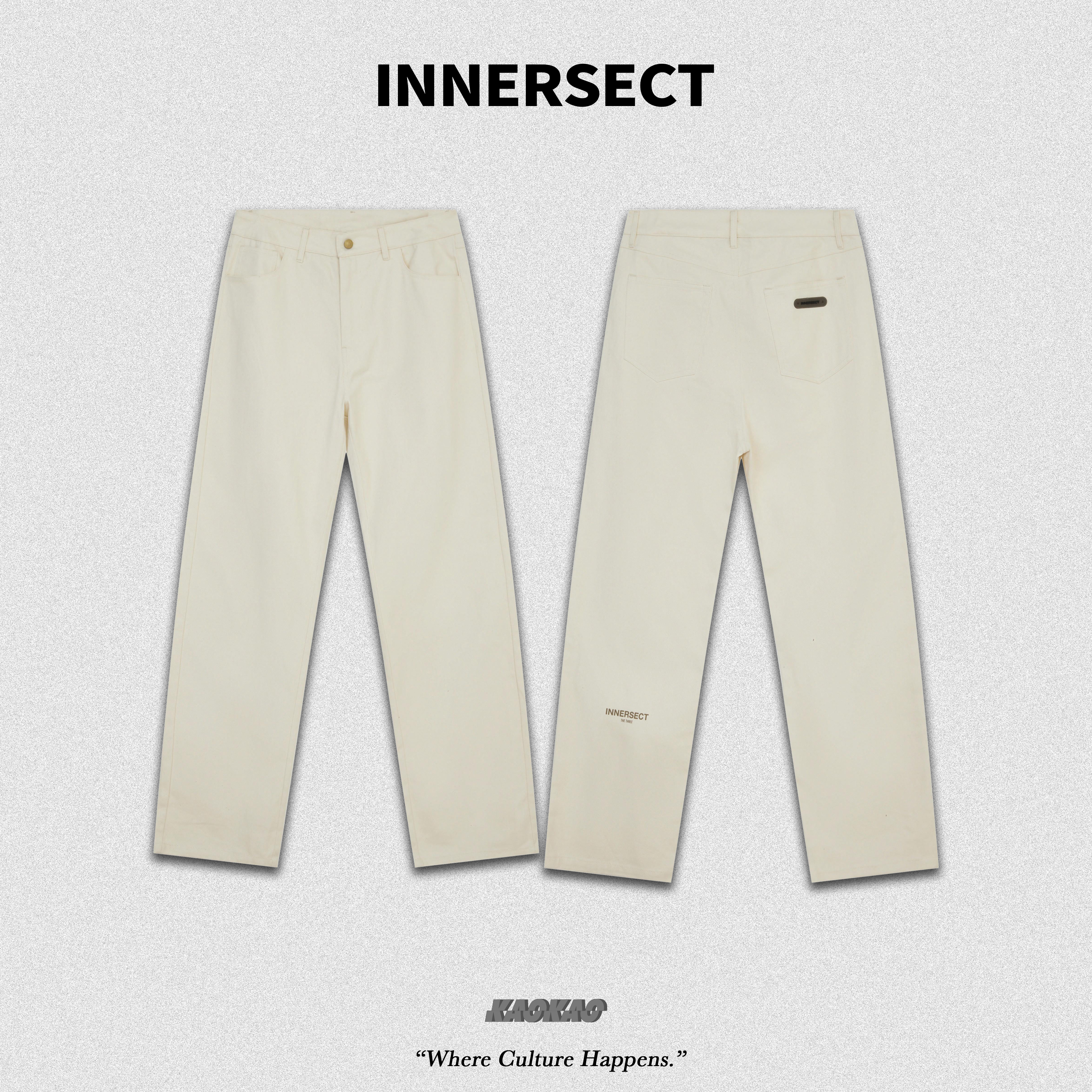 預購4/25抵台 INNERSECT 三生萬物 FOG ESSENTIALS 米白 牛仔褲 男女【INN24FWBPT107】