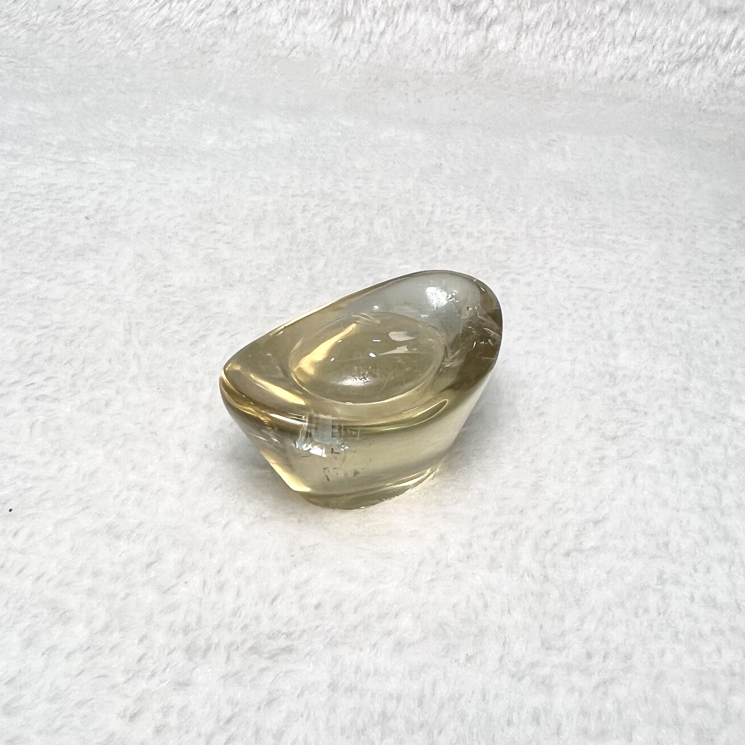 黃水晶元寶 #A723