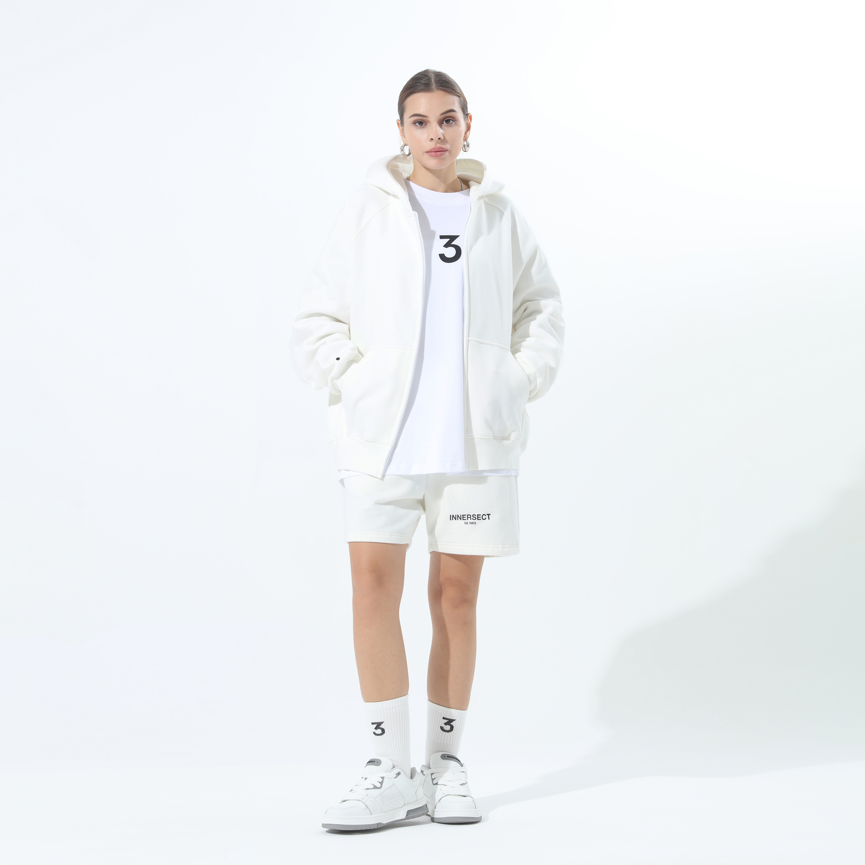 預購4/25抵台 INNERSECT 三生萬物 圓點 外套【INN23FWTHD54】