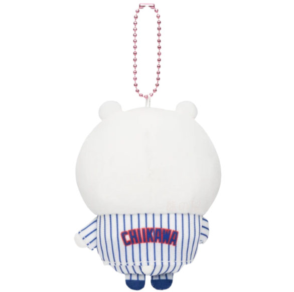 Chiikawa X MLB TOKYO 吉伊卡哇棒球衣道奇隊款毛公仔掛飾吊飾