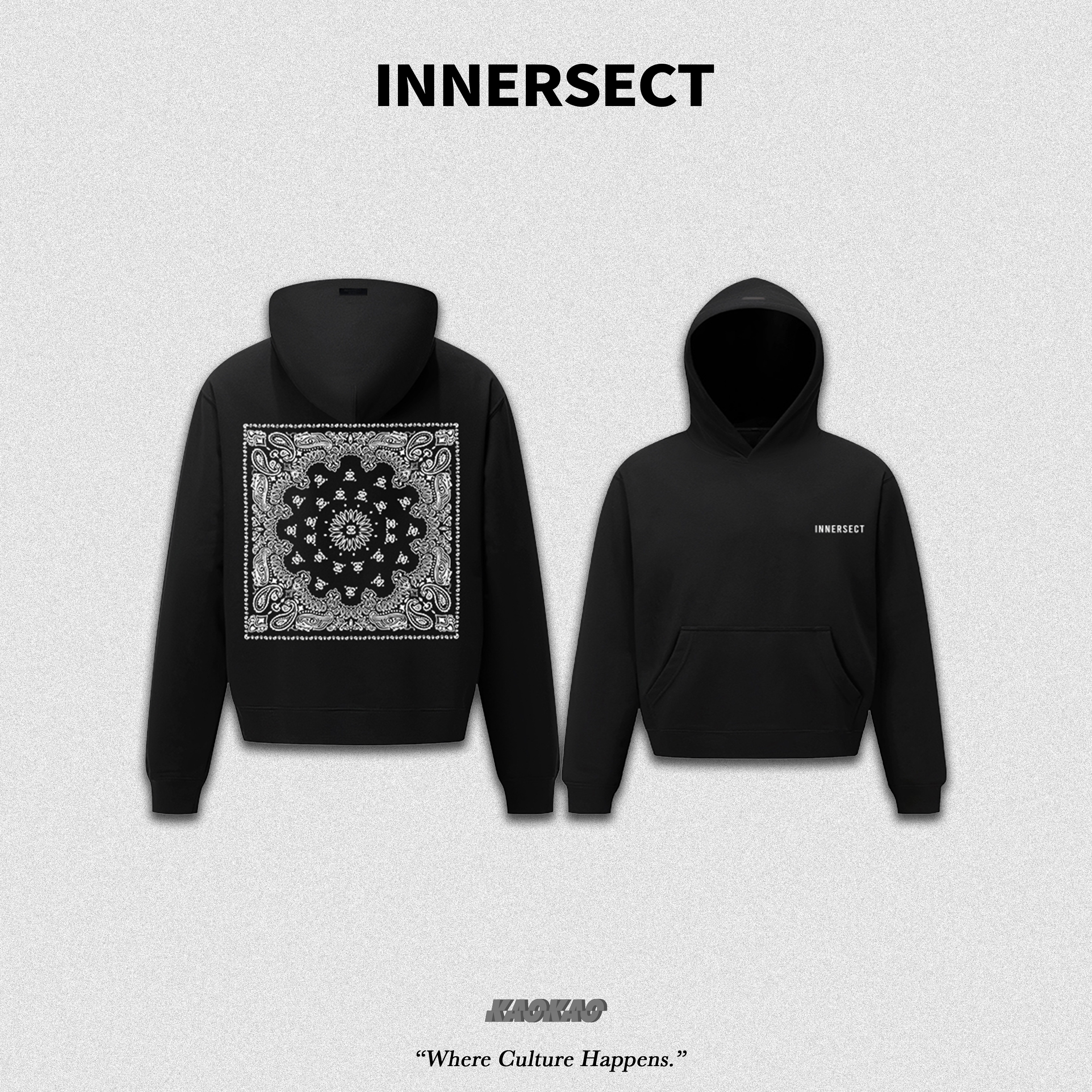 預購4/25抵台 INNERSECT 三生萬物 FOG ESSENTIALS 圖騰 前小後大 帽踢【INN25FWTHD623】