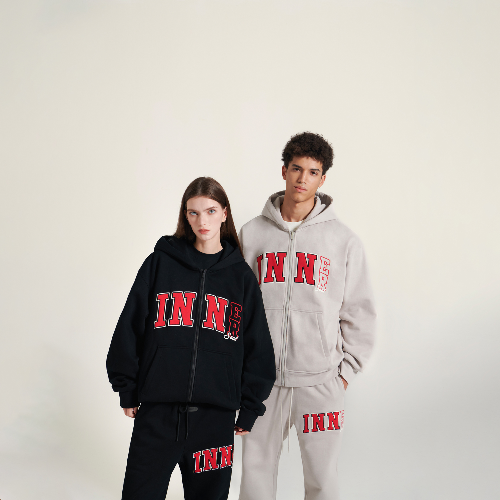 預購4/25抵台 INNERSECT 三生萬物 大學系列 連帽外套 INN 男女【INN24FWTHD218】