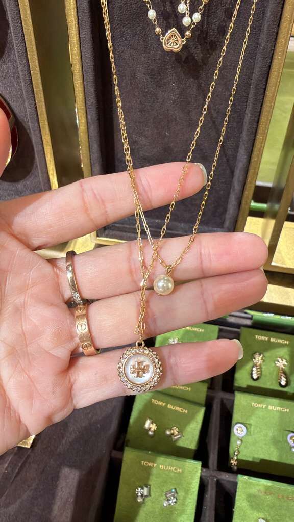 VS050 Tory Burch 時尚雙層項鍊