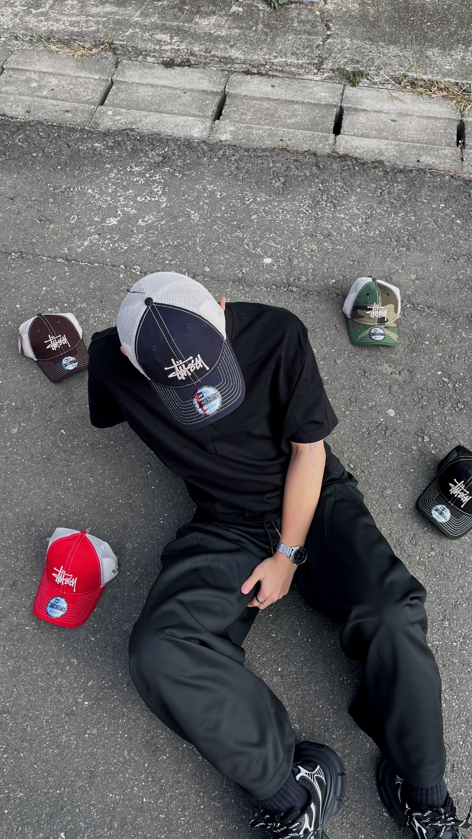 Stussy x NEW ERA Basic Trucker 9twenty Cap 卡車司機帽 (8colors)