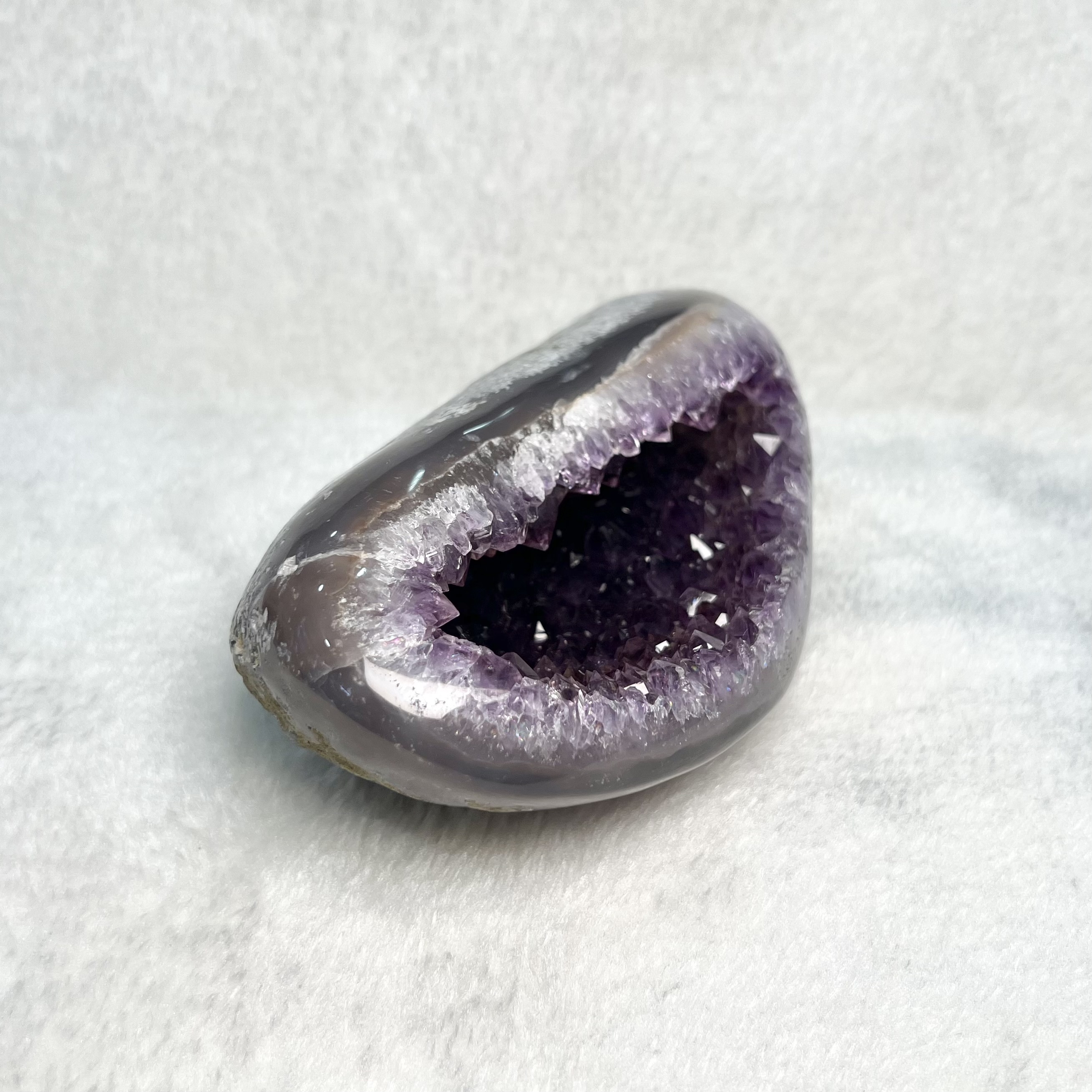 紫晶錢袋子 #H814